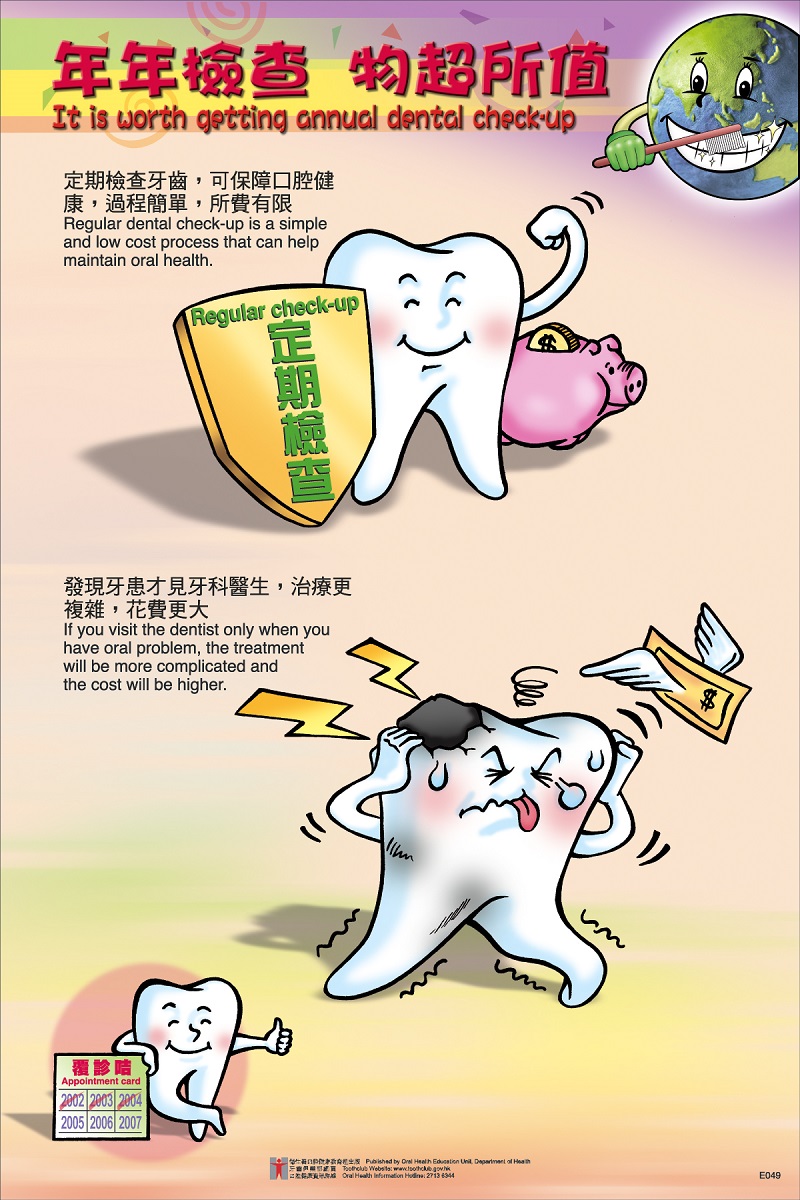 年年檢查 物超所值