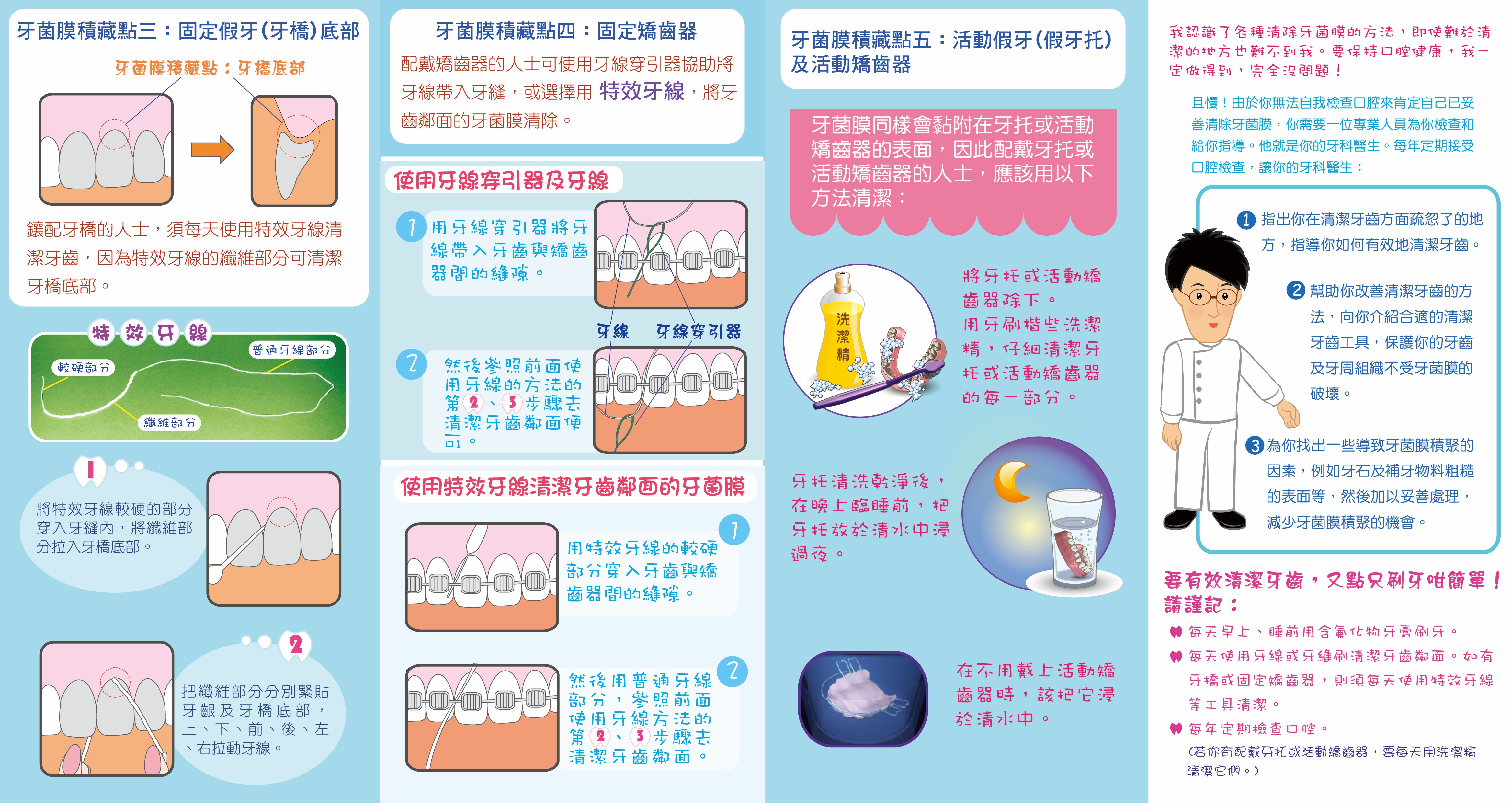 清潔牙齒點只刷牙咁簡單？（第三頁）