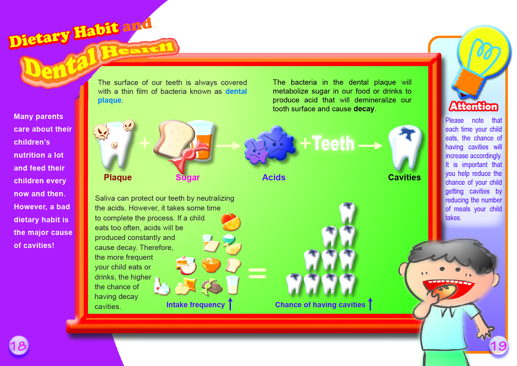 Oral Health Care for your Children (Page 18-19)