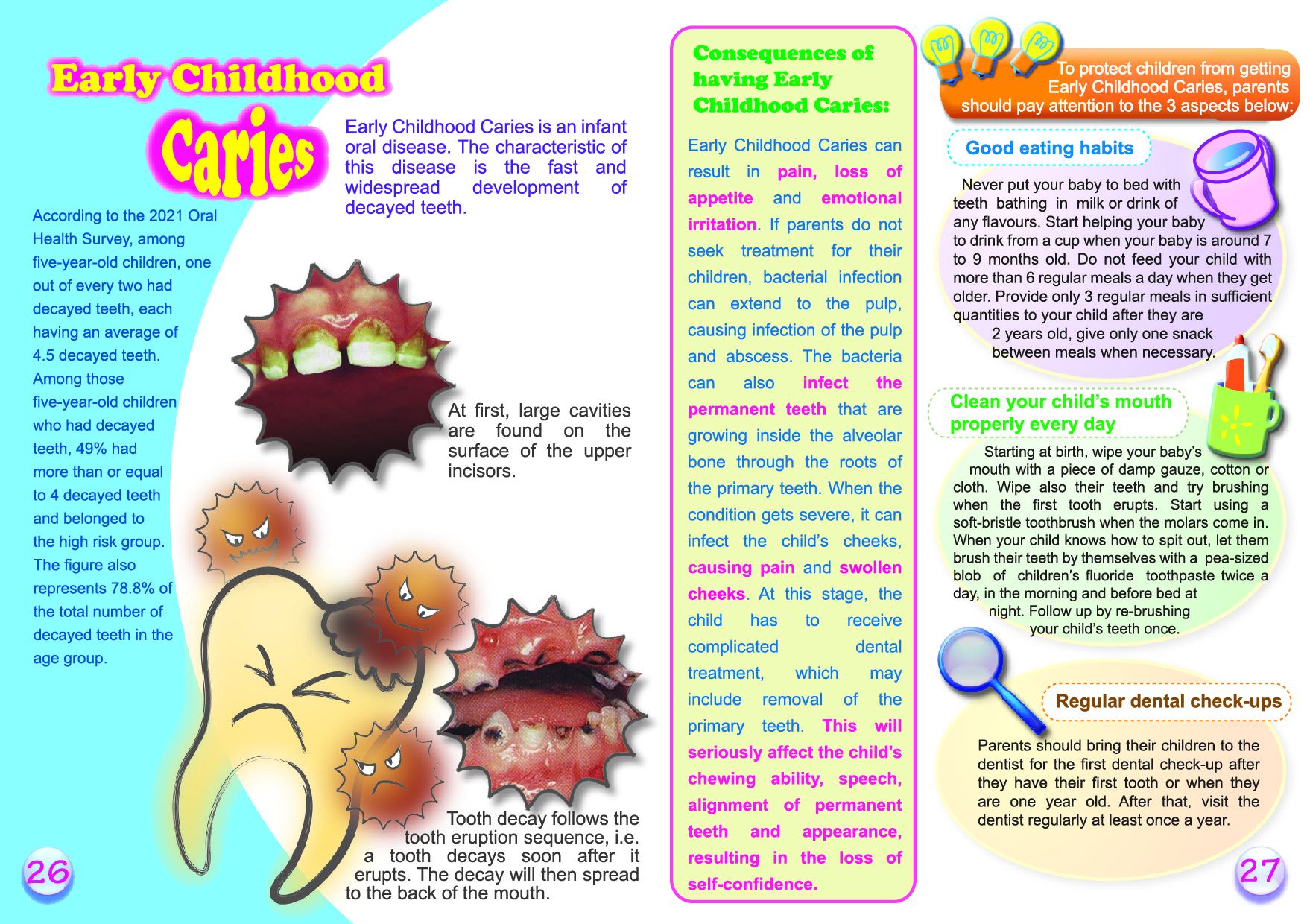 Oral Health Care for your Children (Page 26-27)