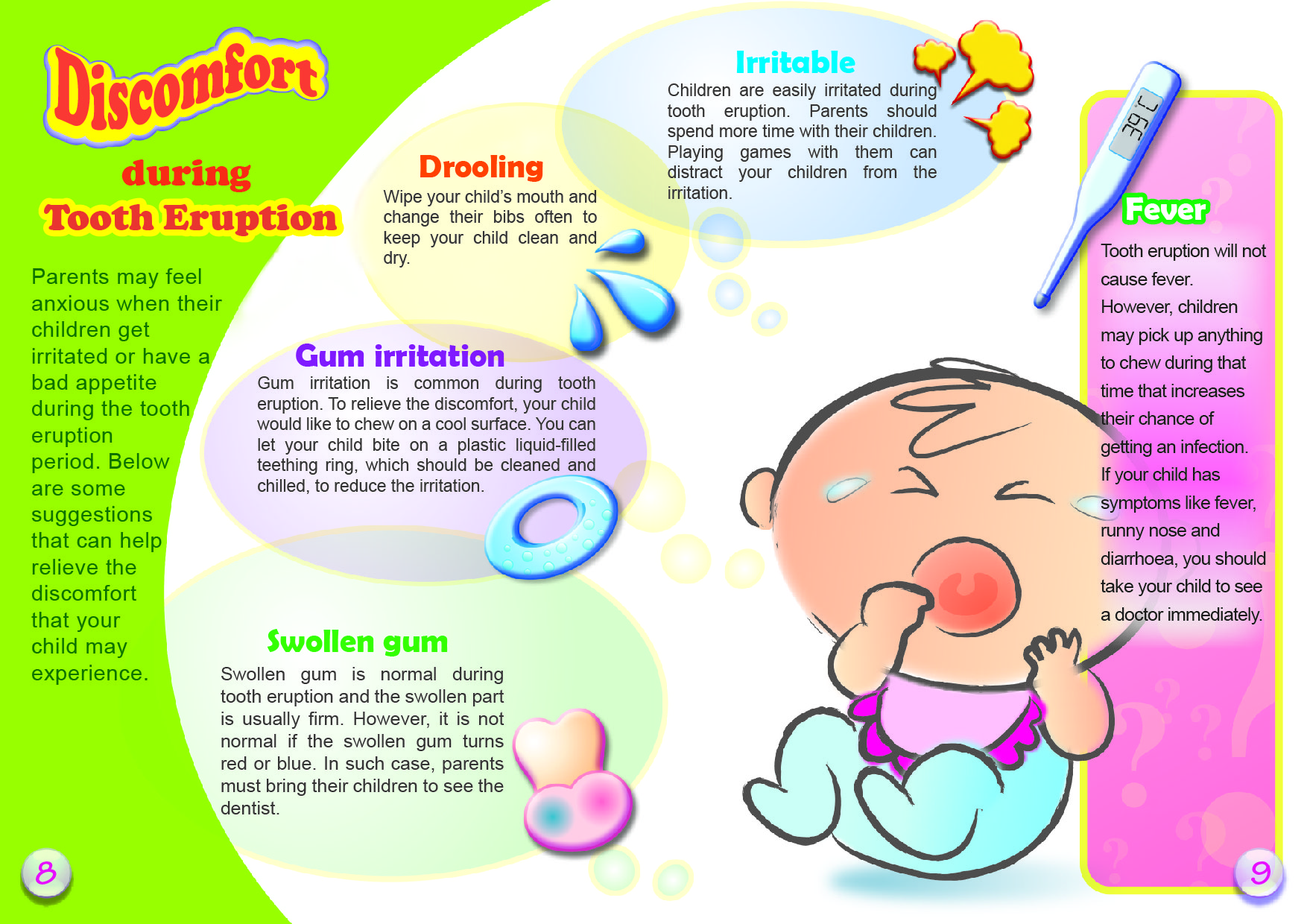 Oral Health Care for your Children (Page 8-9)