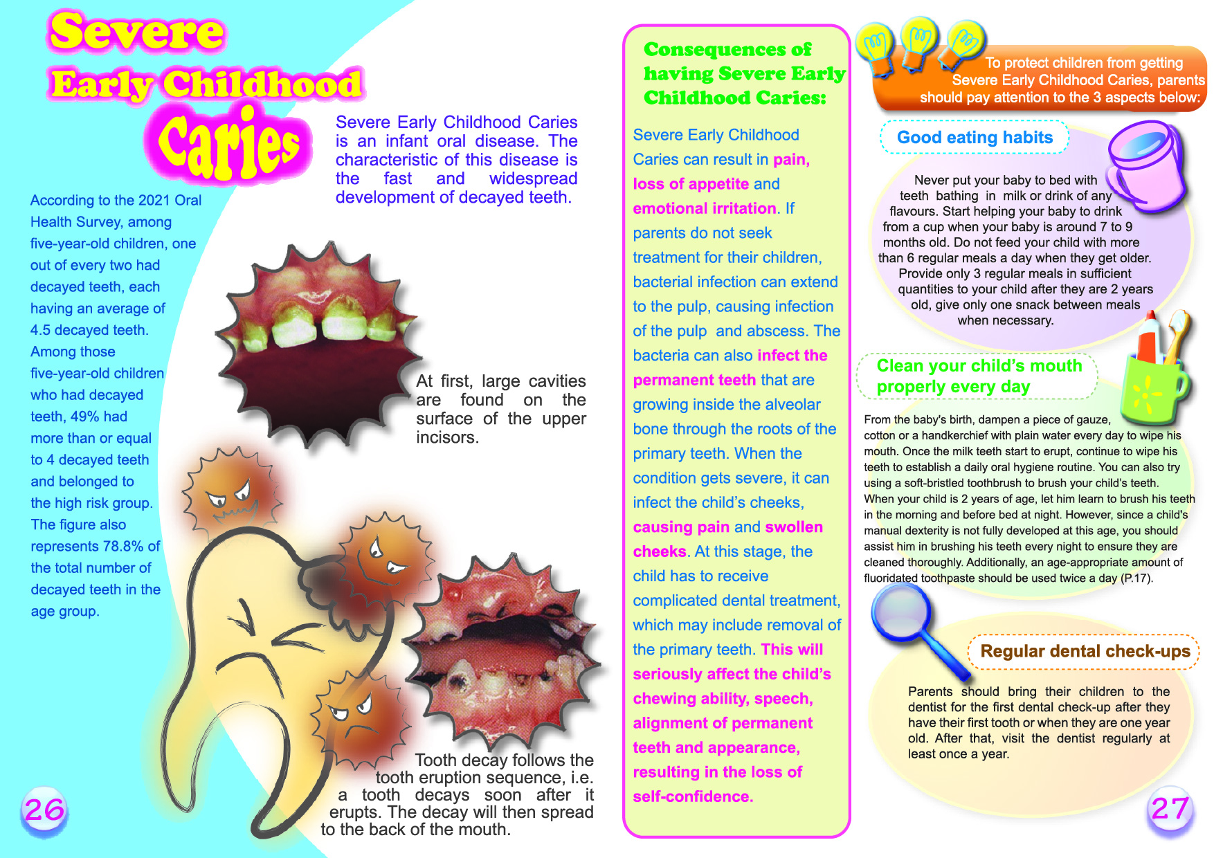 Oral Health Care for your Children (Page 26-27)
